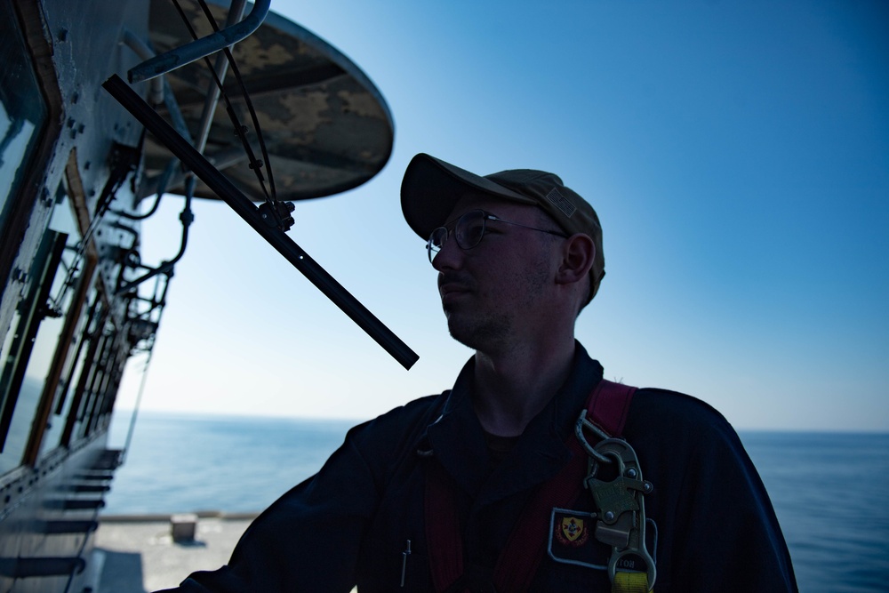 Monterey Conducts Operations in the Adriatic Sea