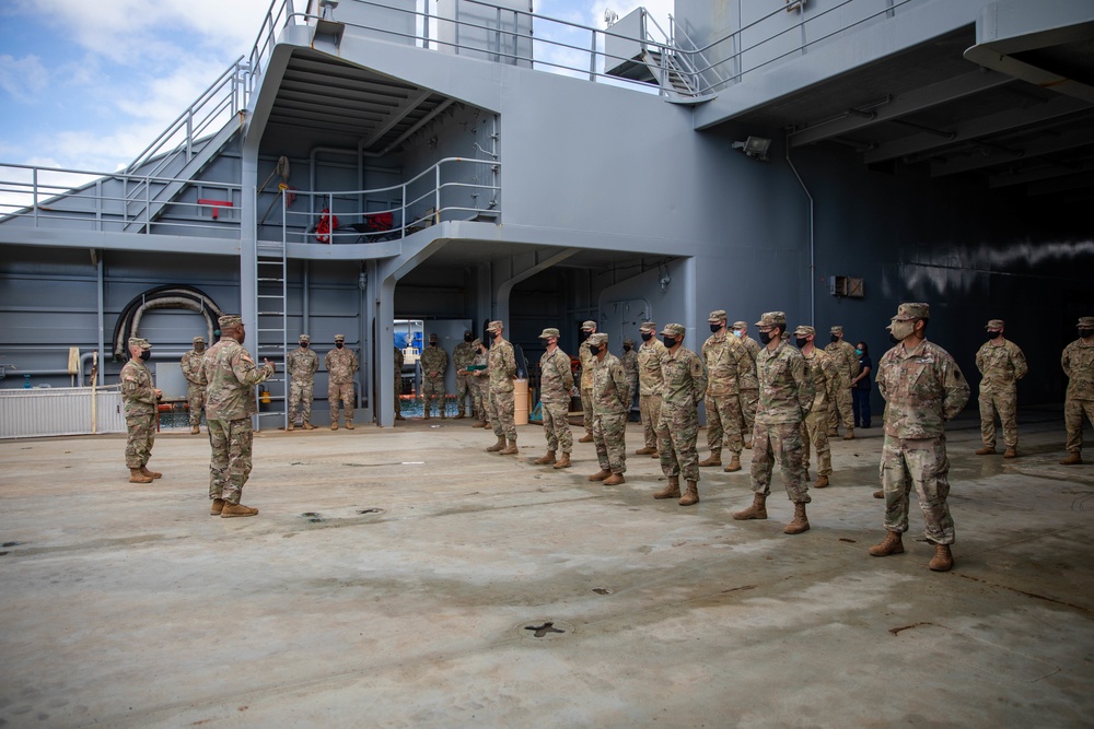 Sustainment Gunnery Awards Ceremony