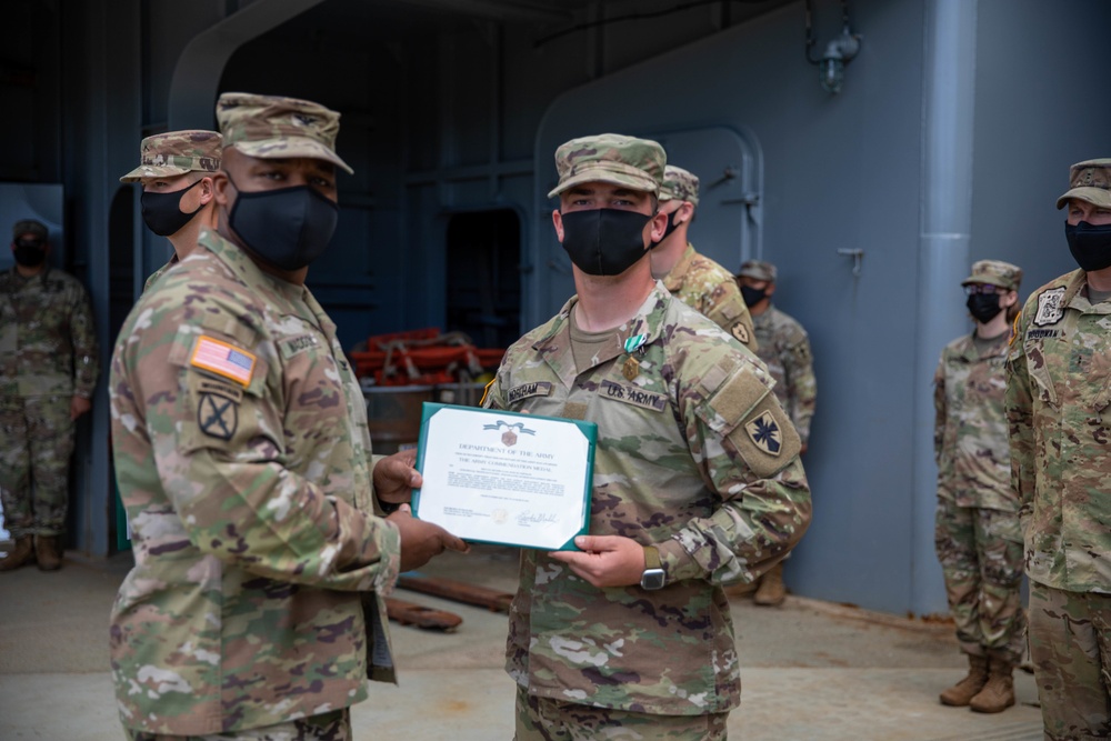 Sustainment Gunnery Awards Ceremony