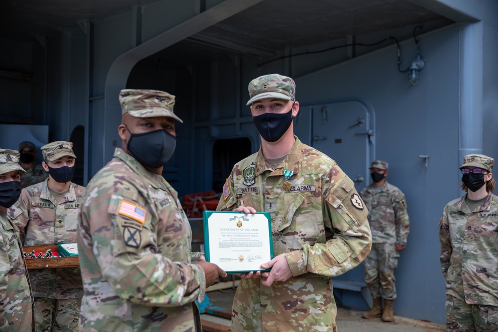 Sustainment Gunnery Awards Ceremony