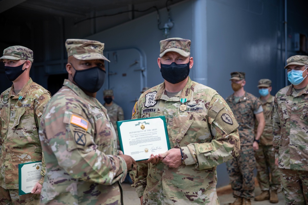 Sustainment Gunnery Awards Ceremony