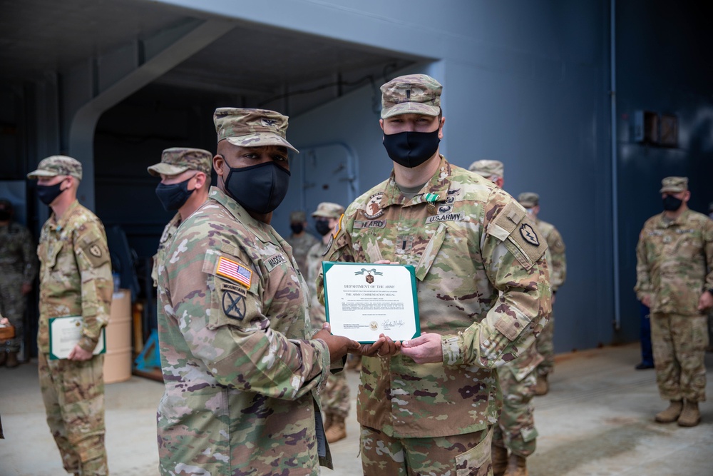 Sustainment Gunnery Awards Ceremony