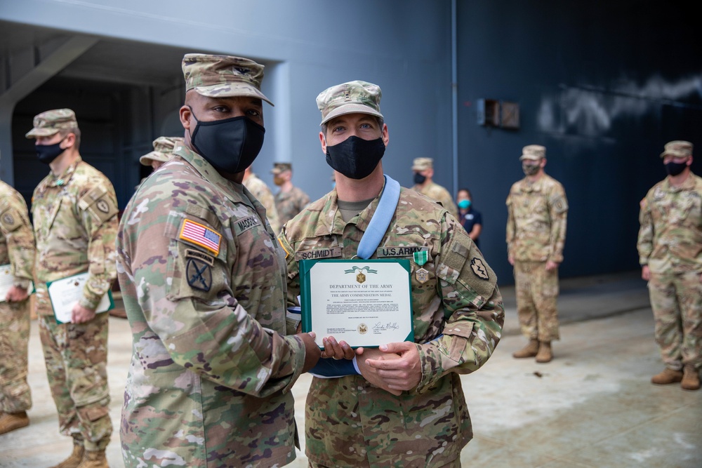 Sustainment Gunnery Awards Ceremony