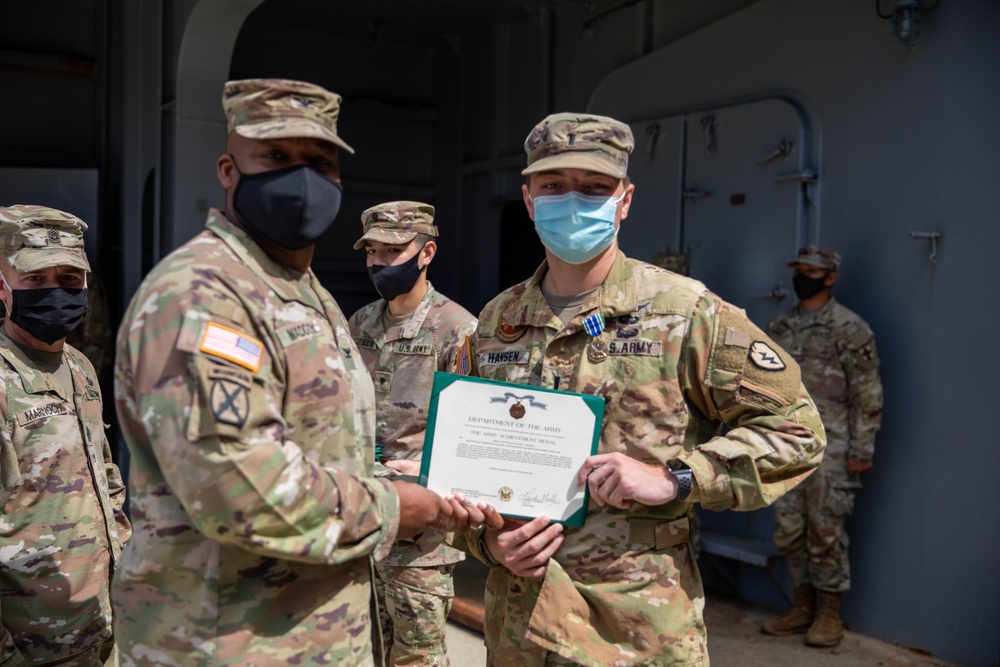 Sustainment Gunnery Awards Ceremony