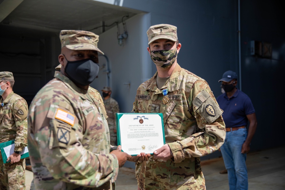 Sustainment Gunnery Awards Ceremony