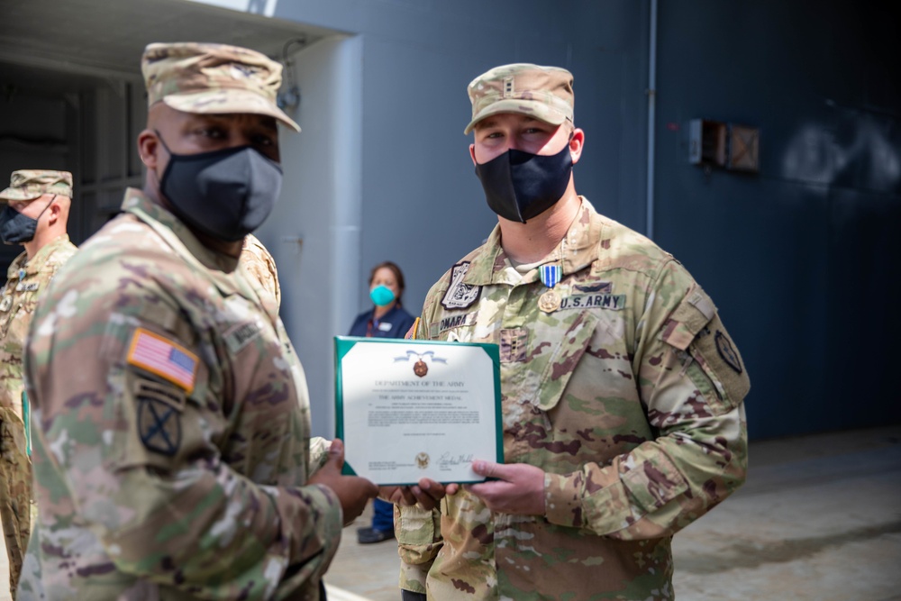 Sustainment Gunnery Awards Ceremony