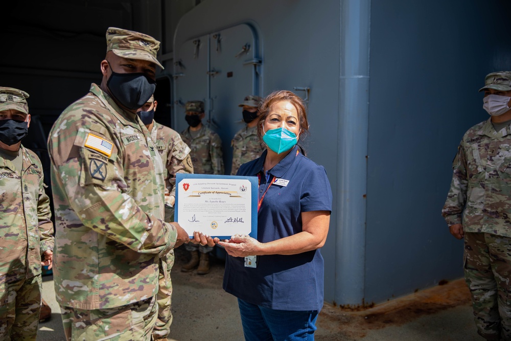 Sustainment Gunnery Awards Ceremony