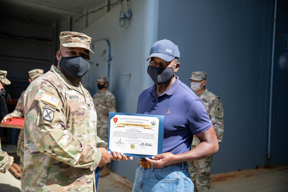 Sustainment Gunnery Awards Ceremony