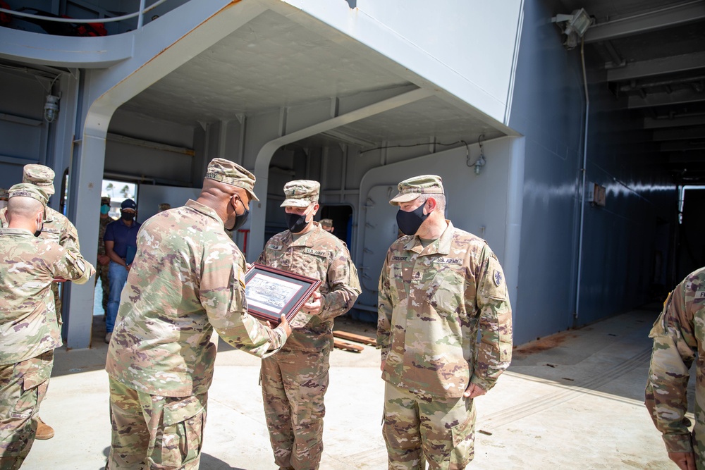 Sustainment Gunnery Awards Ceremony