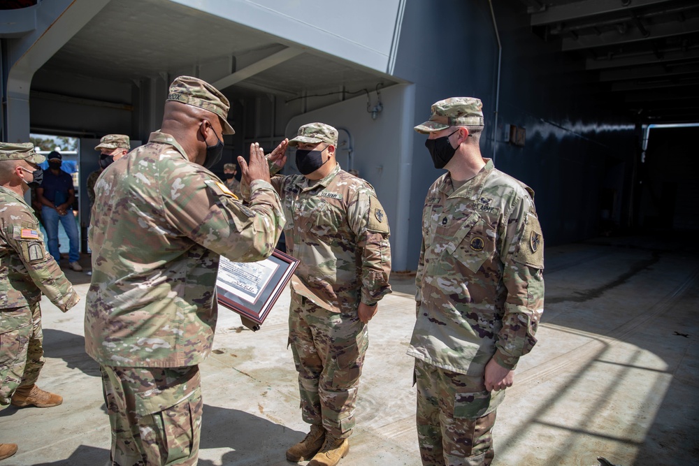 Sustainment Gunnery Awards Ceremony