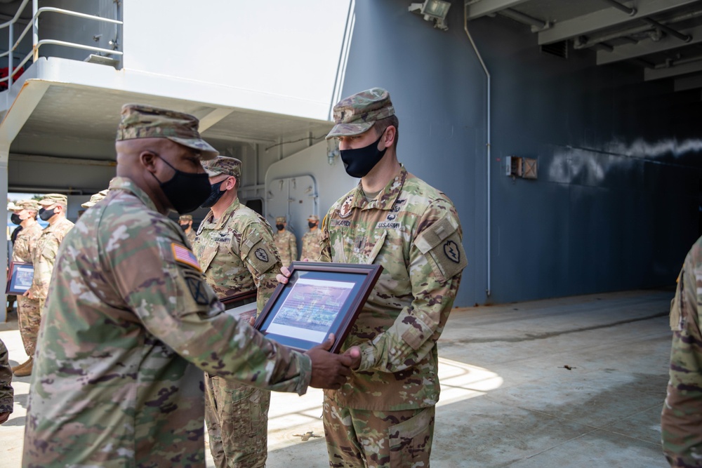 Sustainment Gunnery Awards Ceremony