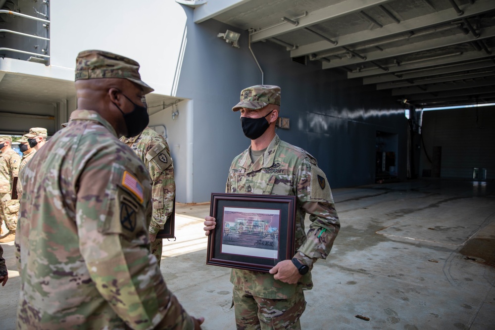 Sustainment Gunnery Awards Ceremony