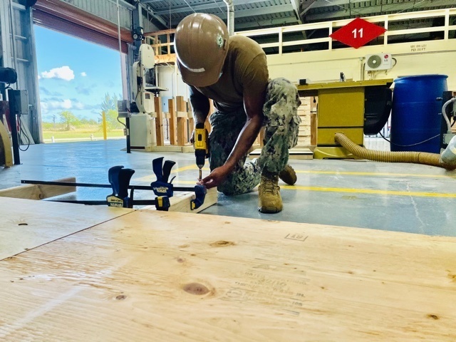 NMCB 11 Constructs Camp Improvements for 30th NCR