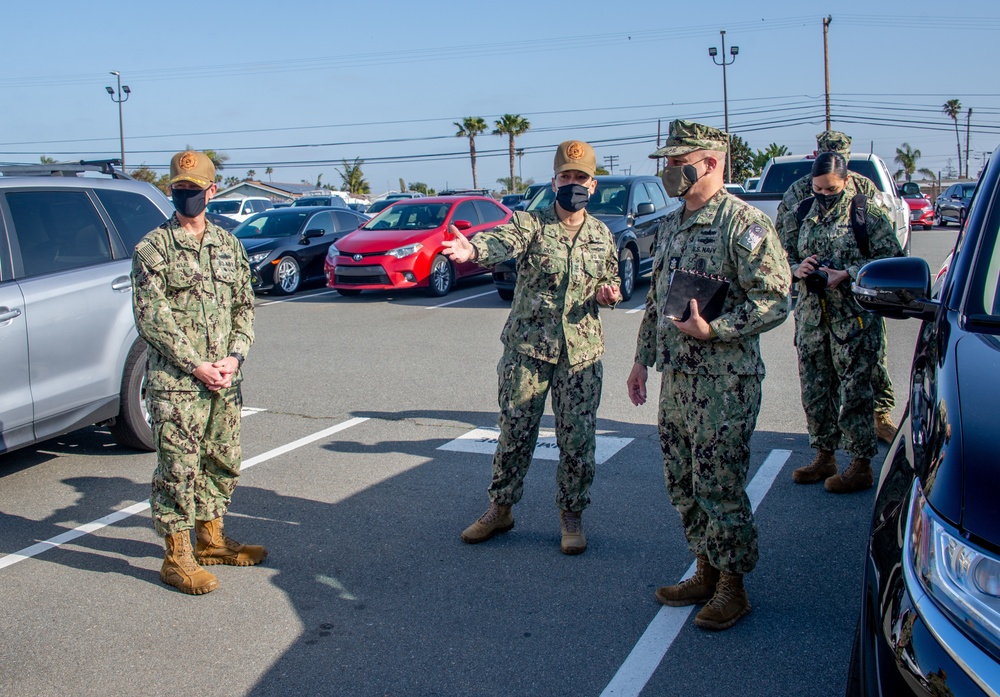 MCPON Russell Smith Visits Maritime Expeditionary Security Group ONE