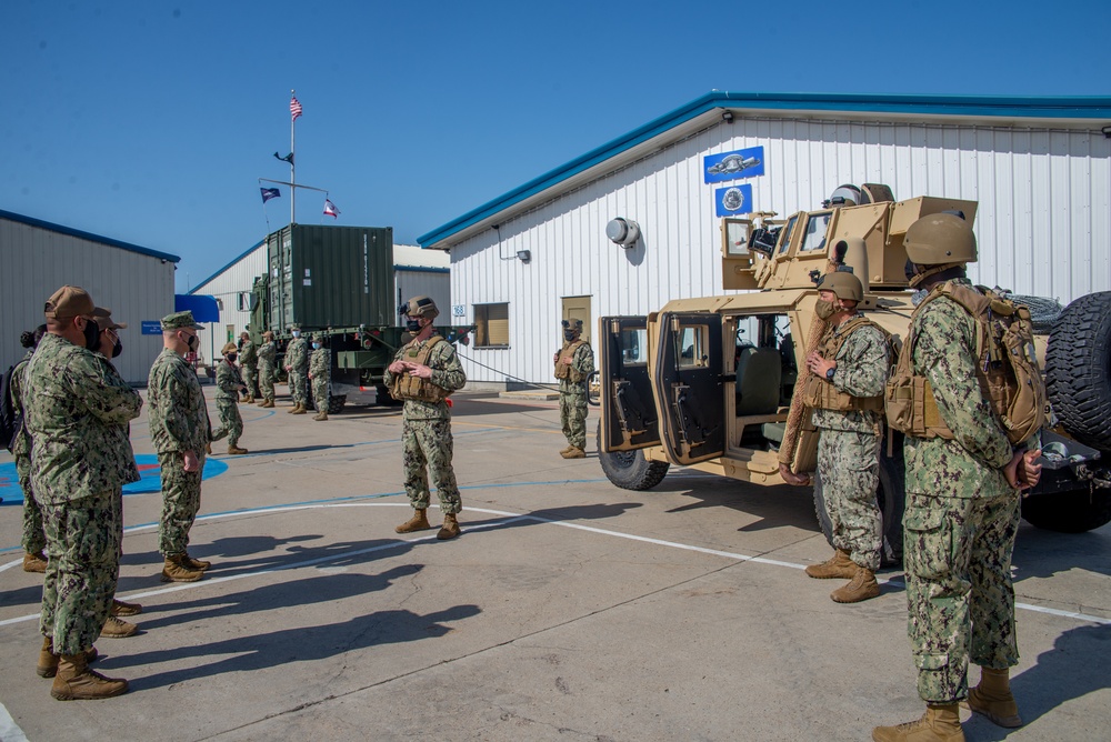 MCPON Russell Smith Visits Maritime Expeditionary Security Group ONE