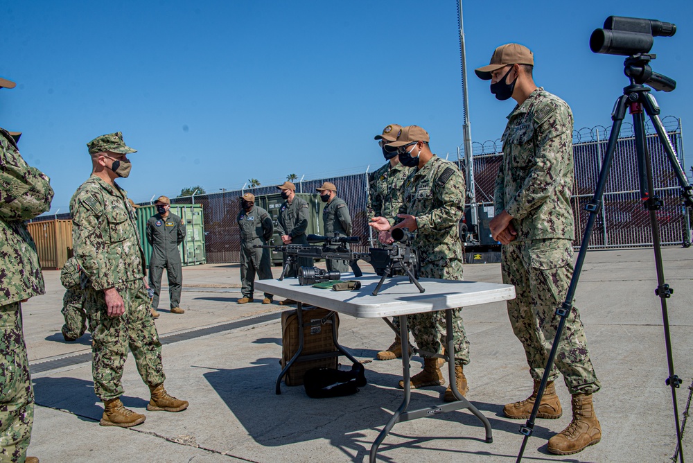 MCPON Russell Smith Visits Maritime Expeditionary Security Group ONE