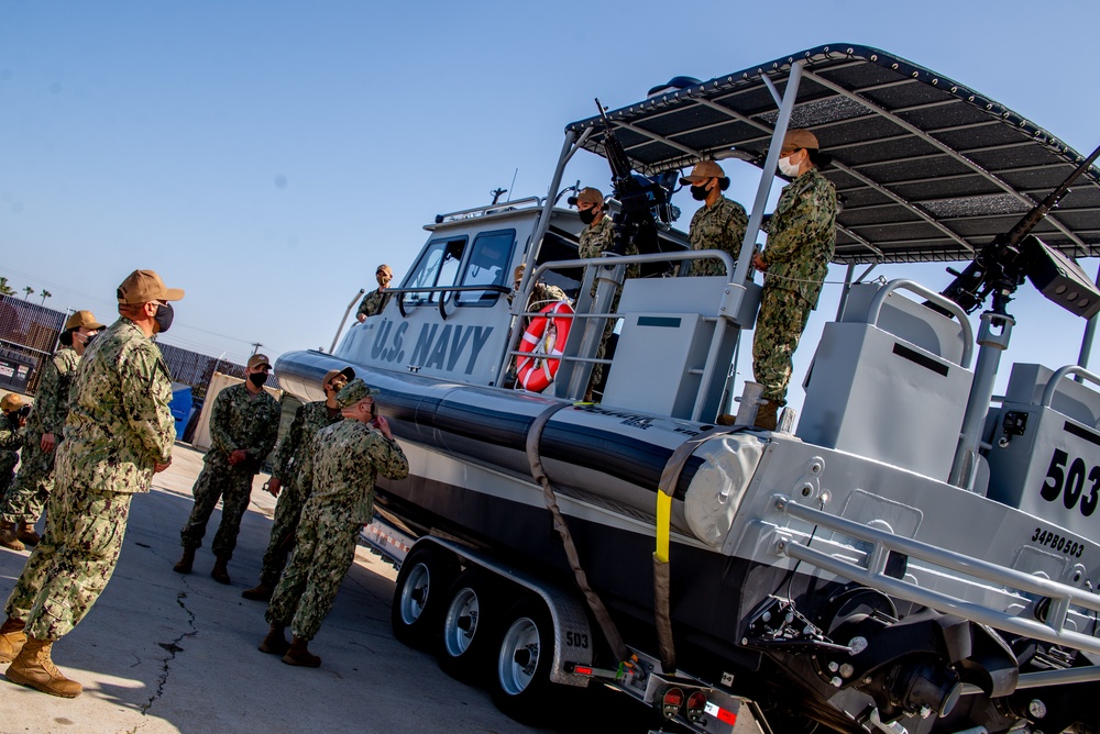 MCPON Russell Smith Visits Maritime Expeditionary Security Group ONE