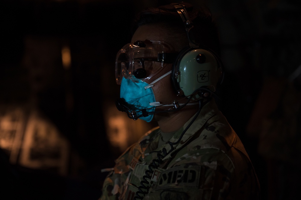 379th Expeditionary Aeromedical Evacuation Squadron cares for patients around the AOR