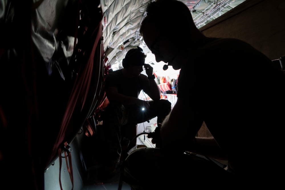 Python Ops refuel F-16s