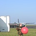 Army belgian paratroopers jumping on Chièvres Air Base