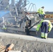 Construction of a traffic circle on Chièvres Air Base, Belgium