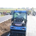 Construction of a traffic circle on Chièvres Air Base, Belgium