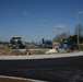 Construction of a traffic circle on Chièvres Air Base, Belgium