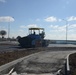 Construction of a traffic circle on Chièvres Air Base, Belgium