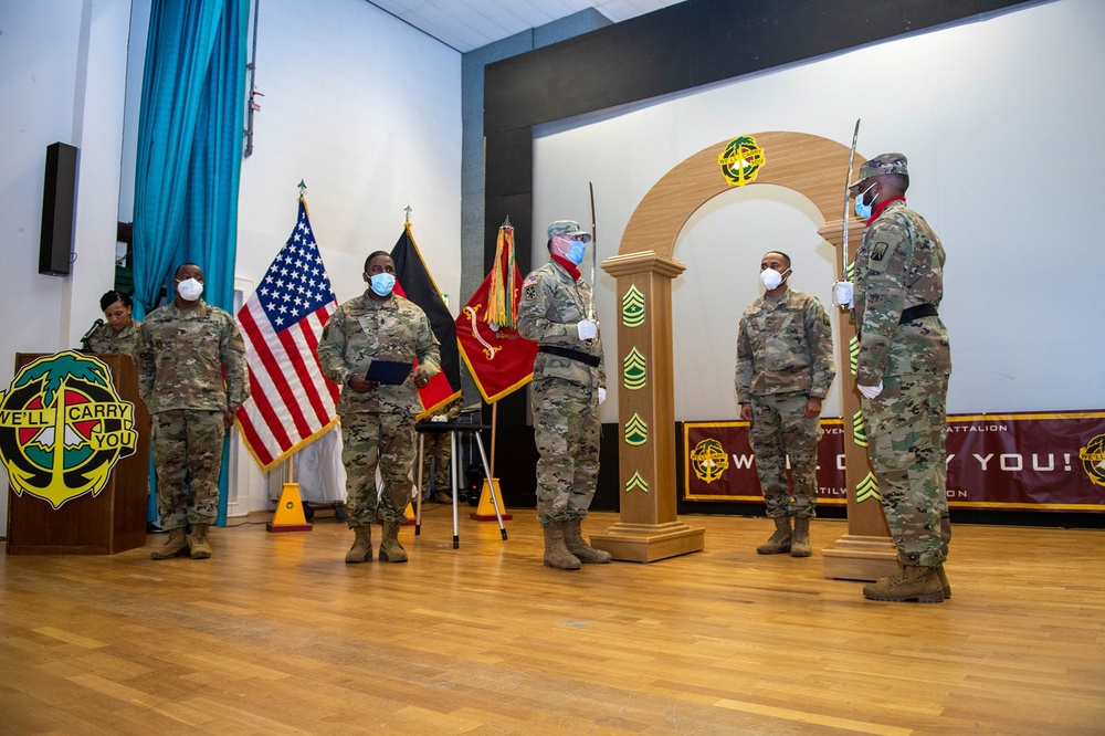 39th Transportation Battalion NCO Induction