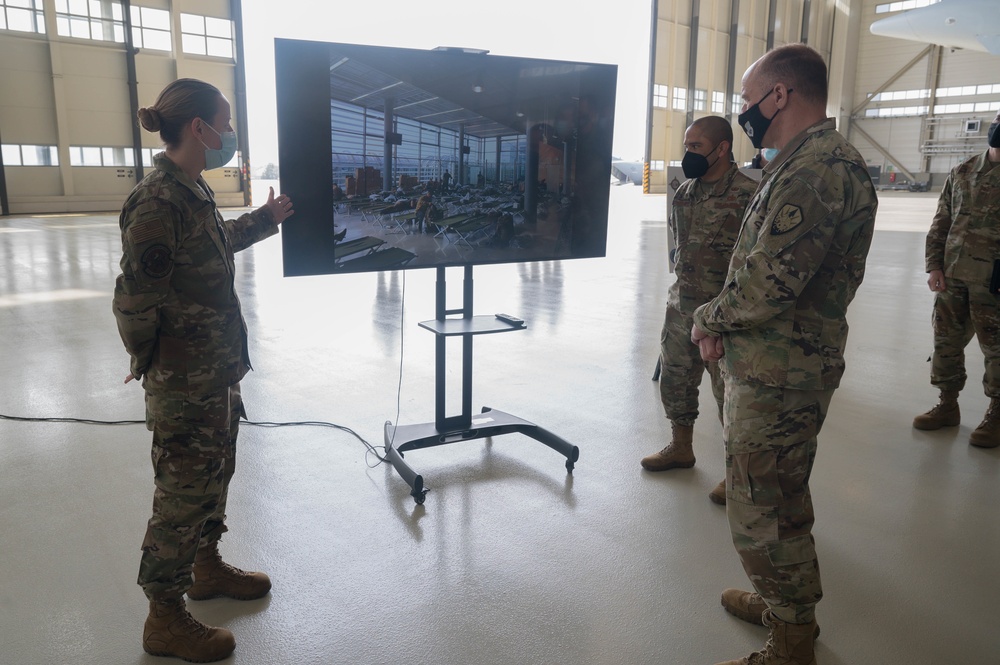 TRANSCOM commander visits Ramstein
