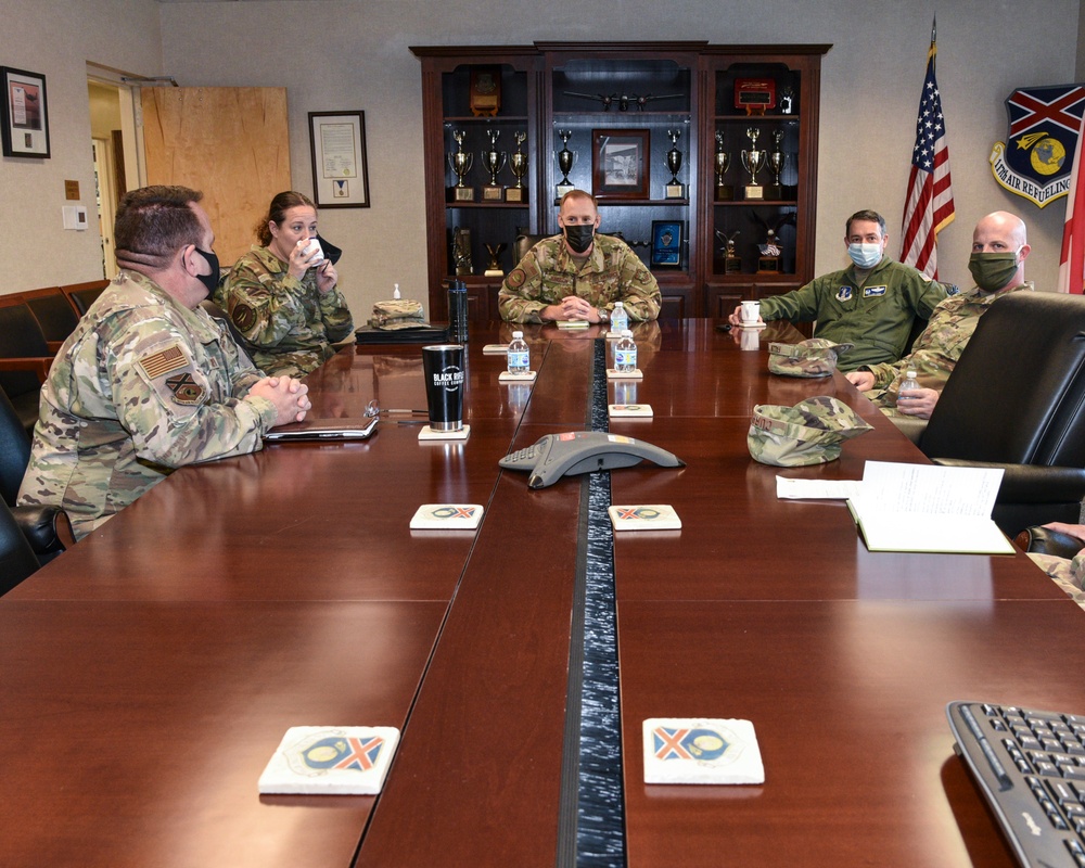 Col. Benjamin R. Jonsson Visits 117 ARW