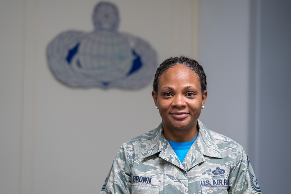 Women around the Wing: Senior Master Sgt. Monica Brown