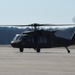 AH-64D Apache Longbows and a UH-60 Black Hawks arrive at Wright-Patterson
