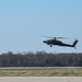 AH-64D Apache Longbows and a UH-60 Black Hawks arrive at Wright-Patterson