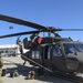 AH-64D Apache Longbows and a UH-60 Black Hawks arrive at Wright-Patterson