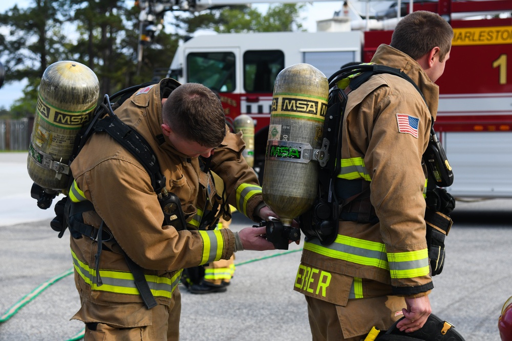 Fire Protection Live-Burn Exercise