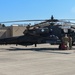 AH-64D Apache Longbows and a UH-60 Black Hawks arrive at Wright-Patterson