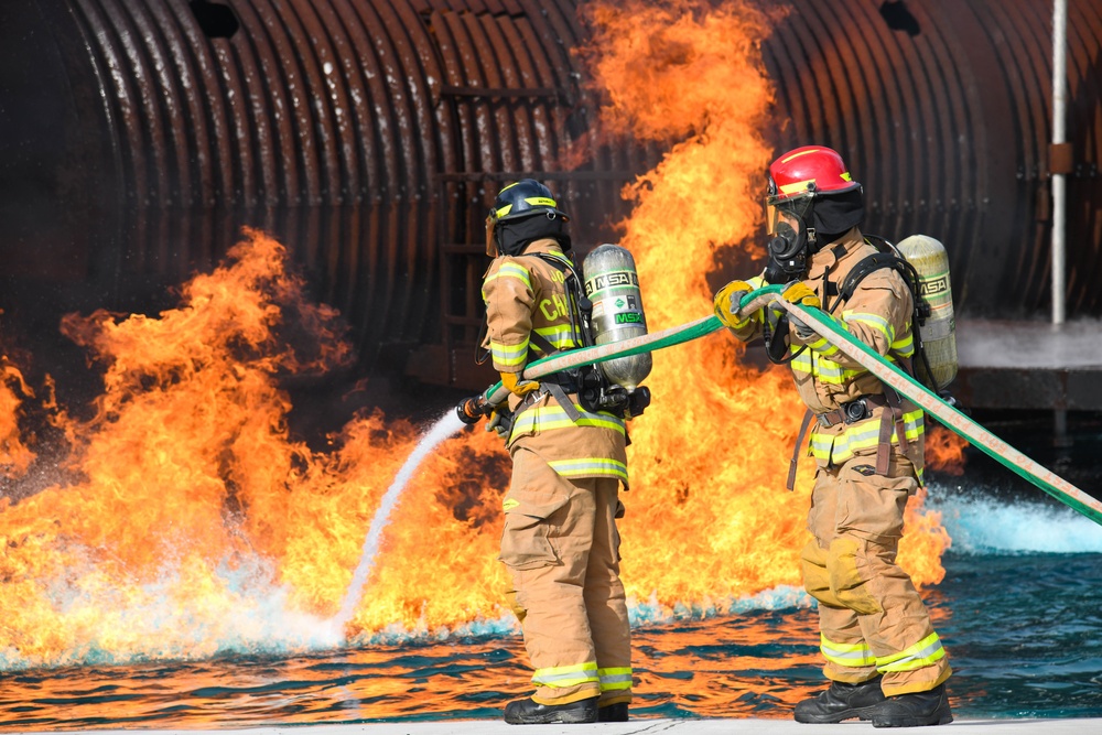 Fire Protection Live-Burn Exercise