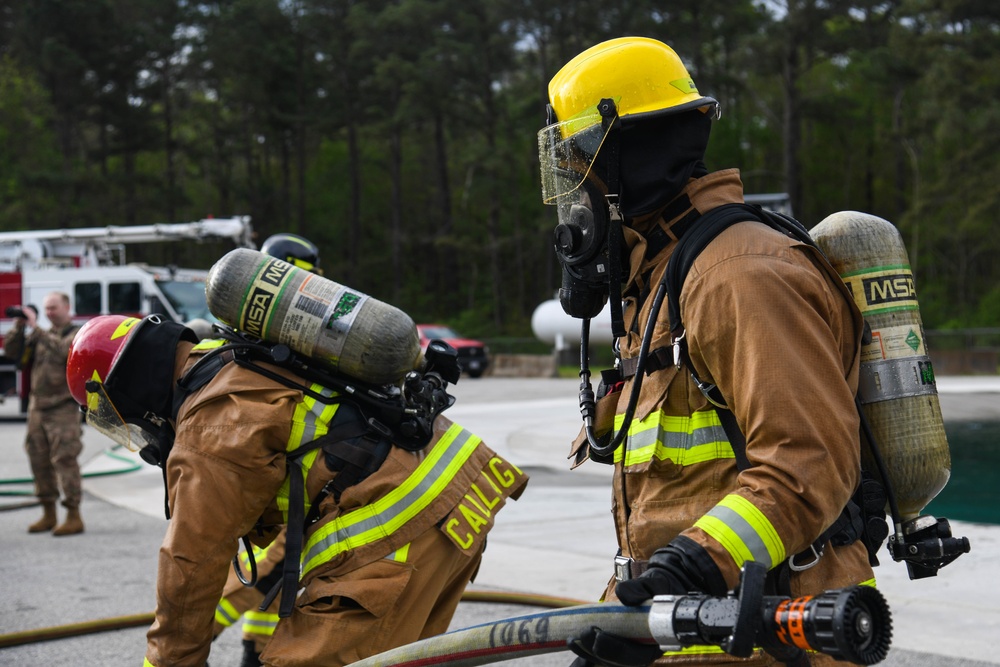 Fire Protection Live-Burn Exercise