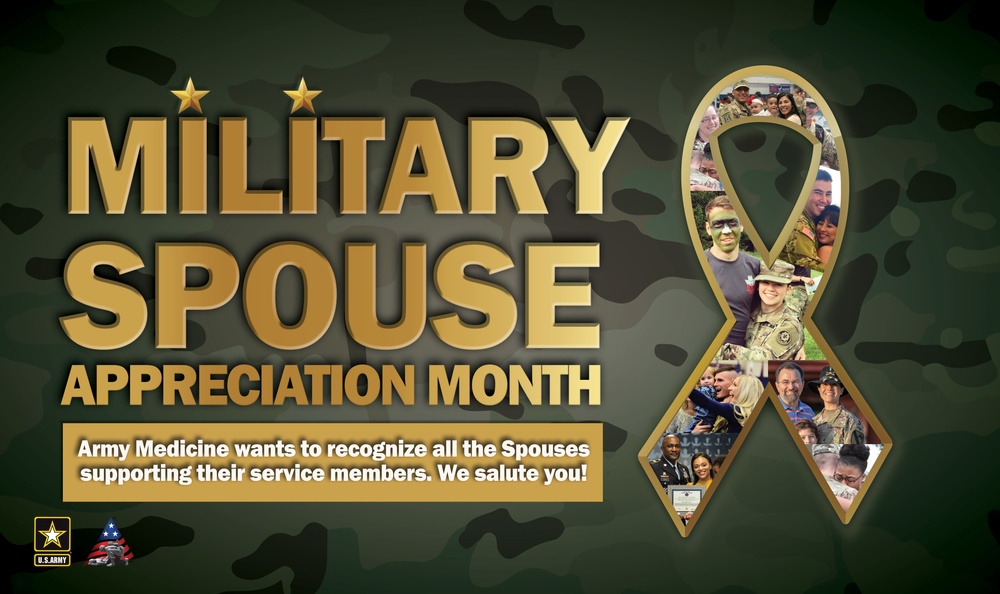 Military Spouse Appreciation Month graphic