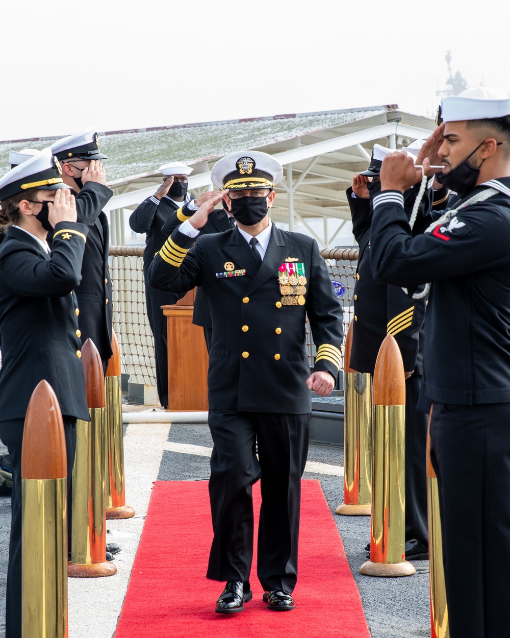 USS Fort McHenry Decommissioning Ceremony