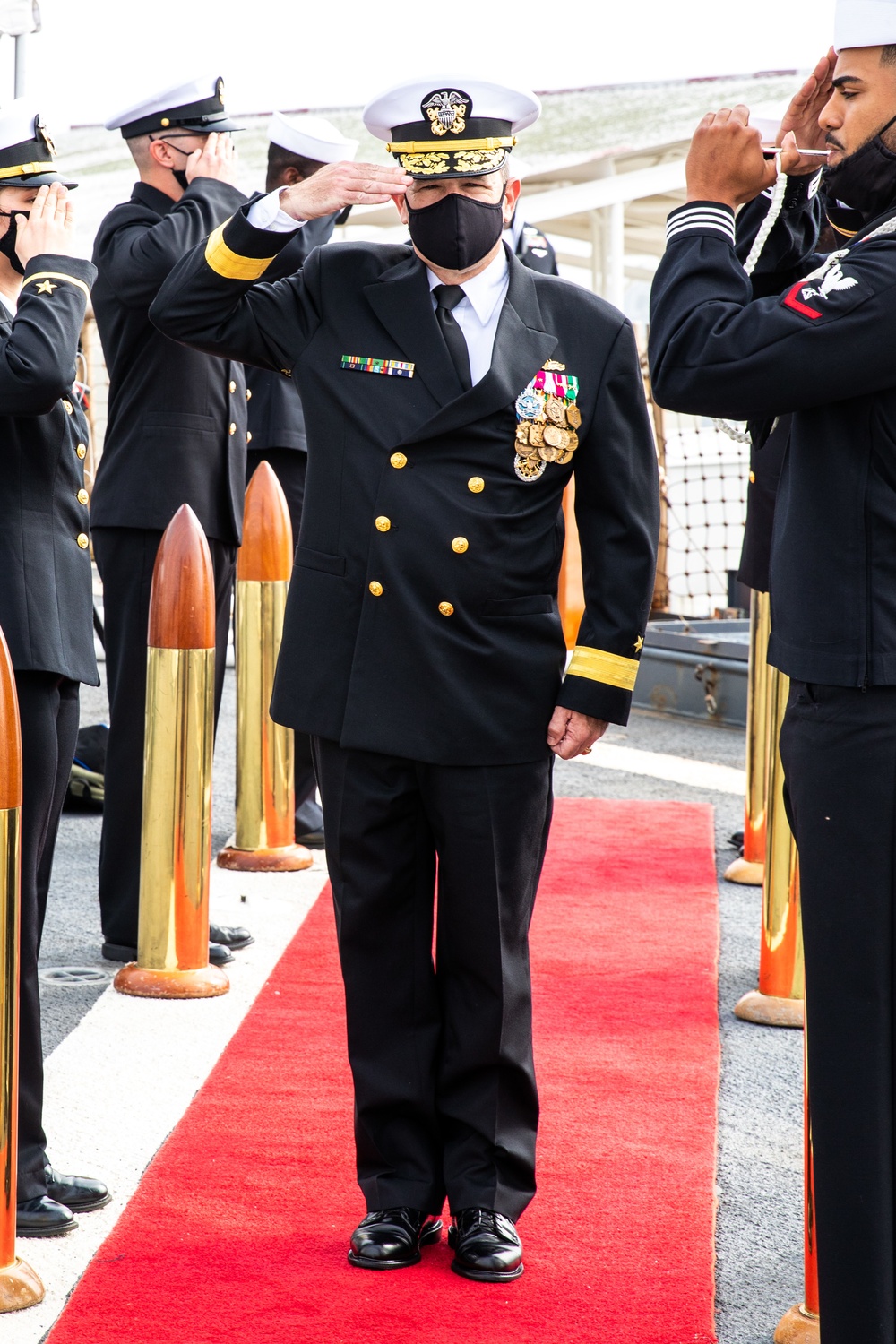 USS Fort McHenry Decommissioning Ceremony