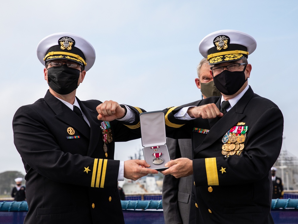 USS Fort McHenry Decommissioning Ceremony