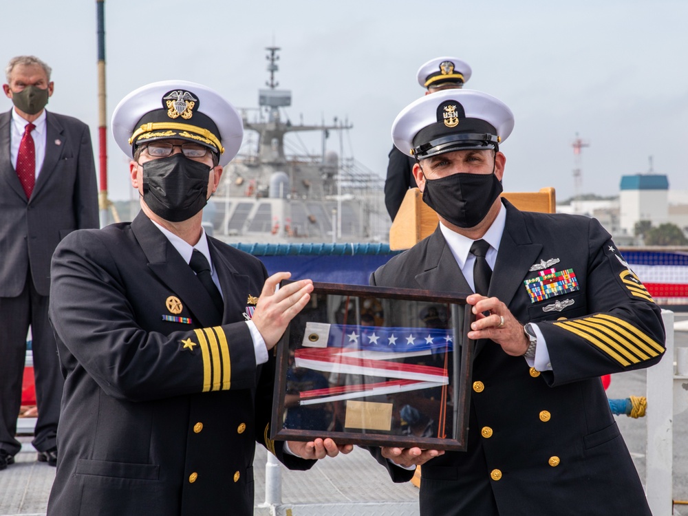 USS Fort McHenry Decommissioning Ceremony