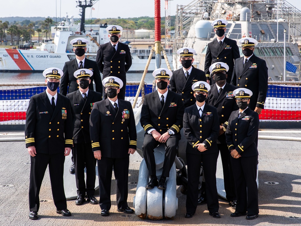 USS Fort McHenry Decommissioning Ceremony