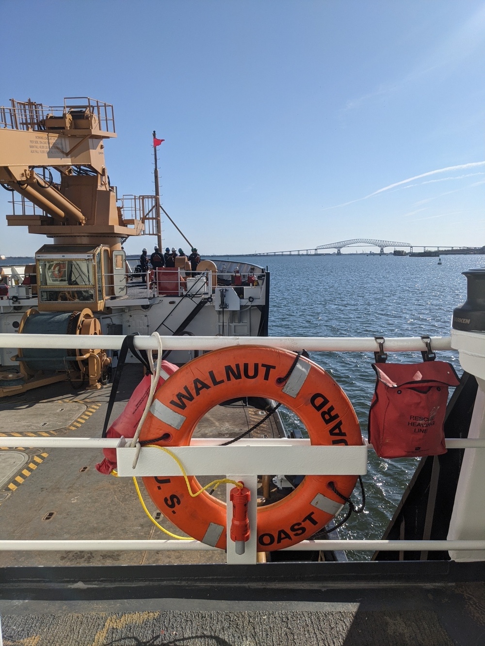 Coast Guard Cutter Walnut arrives to new homeport in Pensacola