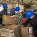 GHWB Sailors sort packages