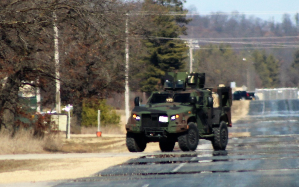 March 2021 training operations at Fort McCoy