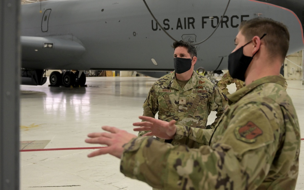 Air National Guard Readiness Visits 126th Air Refueling Wing