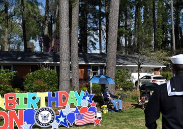 RALEIGH SAILOR VISITS WWII VET
